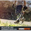 WORX akumuliatorinė lapų pūstuvas 40 V, 266 km/h, be akumuliatoriaus ir įkroviklio, WG585E.9