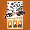 WORX akumuliatorių greitasis įkroviklis PowerShare 20 V, 2 A WA3880