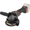 WORX kampinis šlifuoklis 20 V, 125 mm, reguliuojamas greitis, WX814.9