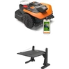 Worx vejapjovės robotas Vision Cloud WR305E su garažu, RTK navigacija, 2WD, be ribinio laido, iki 500 m²