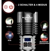 WOWNIGHT LED taktinė prožektorius, 1000000 lm, IPX6, USB-C įkrovimas, WOWNIGHT-W19-DE-HY
