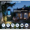 WUEAOA vabzdžių naikinimo lempa 15 W UV, 4200 V, LED, IPX4, KN-02/05