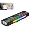 Wurkkos LED rankinis žibintuvėlis HD01 PRO, 1200 lm, UV 365 nm, RGB, įkraunamas