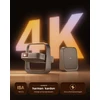 XGIMI nešiojamasis 4K lazerinis projektorius su Google TV Elfin Flip 4K