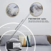 XHDATA nešiojamas AM/FM/SW radijas su 3,5 mm ausinių jungtimi ir 52 cm antena D-219