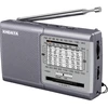 XHDATA nešiojamas AM/FM/SW radijas su 3,5 mm ausinių jungtimi ir 52 cm antena D-219