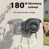 XPOtool automatinis sieninis žarnos ritinys su 15 m PVC žarna, 180° pasukamas laikiklis