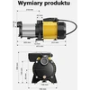 XPOtool daugiapakopis išcentrinis vandens siurblys 10200 l/h 1650 W, 65 m, modelis 63907
