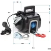 XPOtool elektrinė lyninė gervė 12 V 450 W, keliamoji galia iki 2268 kg, modelis 64346