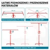 XPOtool gipso kartono plokščių keltuvas iki 40 kg, 170–290 cm, modelis 63249