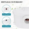 XPOtool nuotekų siurblys su smulkintuvu 400 W, 135 l/min, 8.5 m, modelis 62738