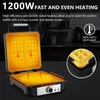 Sumuštinių keptuvas YASHE belgiškų vaflių keptuvė 1200 W, 4 vafliams, 5 skrudinimo lygiai SW-2130M