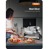 YASHE elektrinė maisto pjaustyklė 150 W su 19 cm nerūdijančio plieno disku SL-518-150W