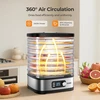 YASHE maisto džiovyklė su 8 padėklais, 240 W, skaitmeniniu valdymu GGJ-261C