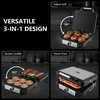 YASHE Panini kontaktinis grilis 1800 W, 210–250 °C, atidaromas 180°, SW-3018