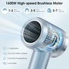 YASHE plaukų džiovintuvas su jonų technologija, 1600 W, 22 m/s oro srautas, HD-896