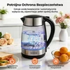 YASHE stiklinis elektrinis virdulys 1,7 l, 2200 W su LED apšvietimu FK-1805-1