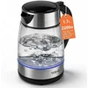 YASHE stiklinis elektrinis virdulys 1,7 l, 2200 W su LED apšvietimu FK-1805-1