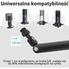 Yazoni žemo profilio mikrofono laikiklis su stalo spaustuku, pasukamas 360°, 3LB