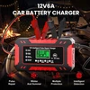 YDBAO automobilinis akumuliatoriaus įkroviklis 12 V 6 A