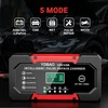 YDBAO automobilinis akumuliatorių įkroviklis 12 V 10 A LiFePO4 AGM GEL 9185