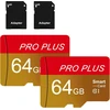 Yeecka Micro SD atminties kortelės 64 GB, UHS-I C10 A1, su adapteriais, 2 vnt. B0FH8XR7MQ