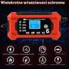 YIIFELL akumuliatorių įkroviklis 12 V 6 A su LCD ekranu