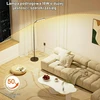 Yikuneng LED grindų lempa 18 W, 1800 lm, reguliuojama 2700–6500 K, FLL-018-F2