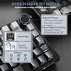 YINDIAO mechaninė klaviatūra su TFT ekranu, 75% ANSI, laidinė ir belaidė, RGB, X820 Ultra