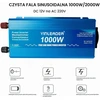 Yinleader įtampos keitiklis su grynąja sinusoidine banga 1000 W 12 V–230 V 1000W12V-P-EU