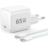 YISH USB-C GaN įkroviklis 65 W su 1 m USB-C laidu TR417002