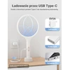 YISSVIC elektrinė vabzdžių mušyklė 4000 V su UV gaudykle ir USB-C WD-981