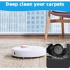 Yivy pagrindinis guminis šepetys su dangteliu Ecovacs Deebot robotams dulkių siurbliams MBS-ECO-X13WHI