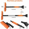 YIYICO teleskopinis automobilio sniego šepetys su ledo grandikliu 55–73 cm Grattoir01