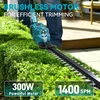 Yofidra akumuliatorinės teleskopinės gyvatvorių žirklės 40 cm, 21 V, sku4G6472Y_2-EU