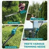 Yofidra akumuliatorinės teleskopinės gyvatvorių žirklės 40 cm, 21 V, sku4G6472Y_2-EU