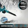 Yofidra akumuliatorinis lapų pūstuvas 280 km/h, 2x 3,0 Ah baterijos, 3 greičiai