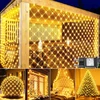 yowin lauko LED šviesos tinklelis 3 x 2 m, 200 LED, IP65, YW-WD200NB