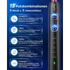 YTEATH PRO elektrinis dantų šepetėlis su 5 režimais ir 8 antgaliais Y10W