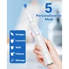 YTEATH PRO elektrinis dantų šepetėlis su 8 galvutėmis, 5 režimais, Y06W