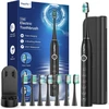 YTEATH PRO soninis elektrinis dantų šepetėlis su 5 režimais ir 8 galvutėmis Y08U