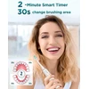 YTEATH PRO soninis elektrinis dantų šepetėlis 50 000 vibr./min., 5 režimai, Y05U
