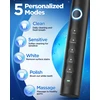 YTEATH PRO soninis elektrinis dantų šepetėlis su 5 režimais ir 8 galvutėmis Y08U