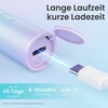 YUNCHI soninis elektrinis dantų šepetėlis Y7, 40 000 VPM, USB-C, 8 galvutės