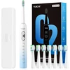 YUNCHI soninis elektrinis dantų šepetėlis 40 000 vibr./min., USB-C, 5 režimai, C2