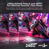 Z-Edge 24 colių žaidimų monitorius Full HD 240 Hz IPS, 1 ms, AG24P
