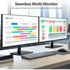 Z-Edge 27 colių 4K UHD IPS monitorius 60 Hz FreeSync HU27P4K