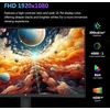 Z-Edge lenktas 27 colių žaidimų monitorius 300 Hz, 1 ms, Full HD, UG27S