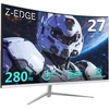 Z-Edge lenktas žaidimų monitorius 27 colių FHD 280 Hz 1 ms FreeSync UG27P-W