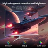 Z-Edge lenktas žaidimų monitorius 27 colių FHD 280 Hz 1 ms FreeSync UG27P-W